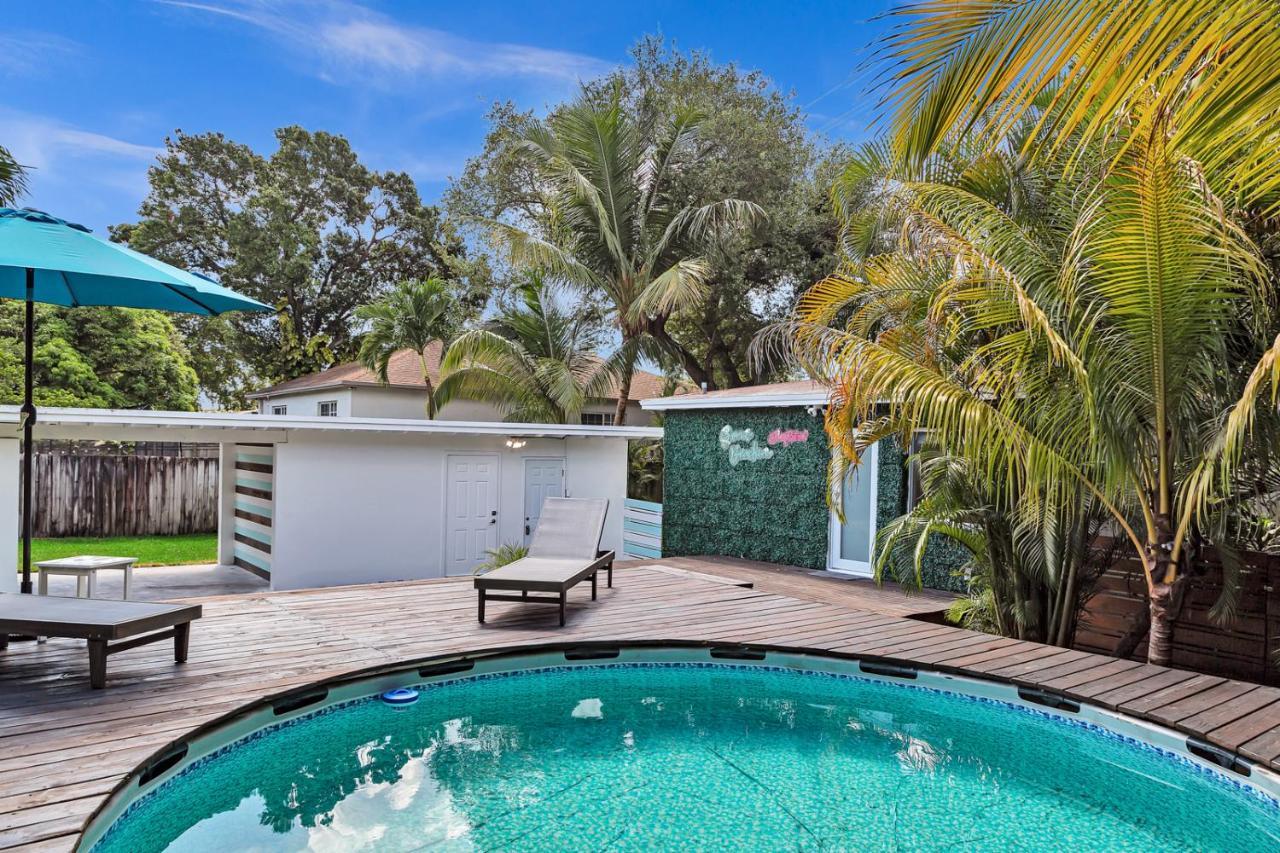 Welcome To Paradise! Secluded 4 Bed, 3 Bath, Pool Fort Lauderdale Exterior foto